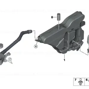 Cumpărături sigure Strainer f wash pump - BMW