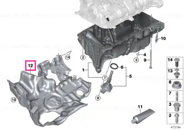 Cumpără acum Capac acustic - BMW