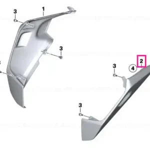 Livrare expres Foot protection, right MONOLITH-MET. - BMW Motorrad