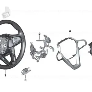Airbag module, driver's side - BMW Retur gratuit