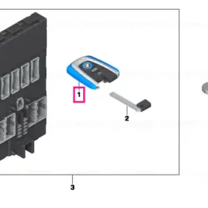 Calitate înaltă Radio remote control 434 MHZ CA - BMW