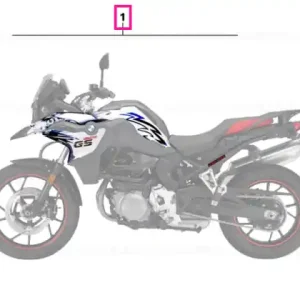Reduceri Set stickers style 1 NEW WAYS K80K81 - BMW Motorrad