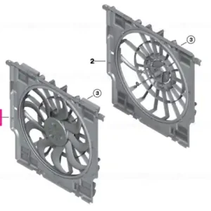 Carcasă ventilator cu ventilator 850W - BMW Popular