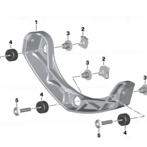 Disponibil imediat Șurub caroserie fără umăr M5X30 A2 - BMW Motorrad