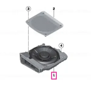 Central bass, right TOP-HIFI - BMW Preferatul clienților