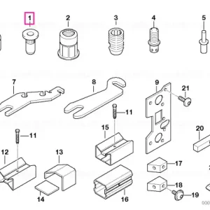Blind rivet nut, countersunk head M5 L=15MM - BMW Ofertă de sezon
