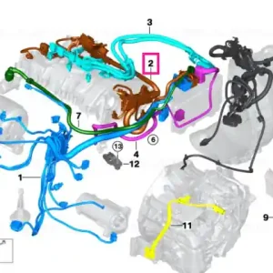 Super ofertă Wrng.harness,motor,sensorsystem,module 2 - BMW