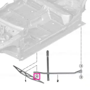 Șurub hexagonal cu șaibă M8X30 10.9 ZNS3 - BMW Disponibil imediat