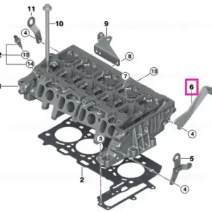 Vezi acum Holder catalytic converter near engine - BMW