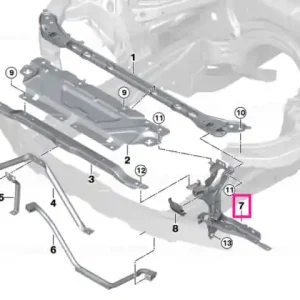 Suport far dreapta - BMW Retur gratuit