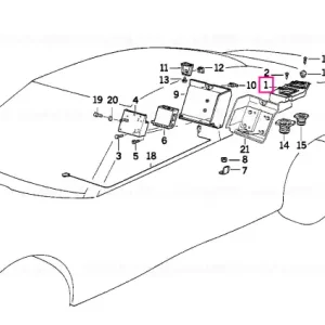 Reducere specială Loudspeaker right Loudspeaker right HIFI-SYSTEM - BMW