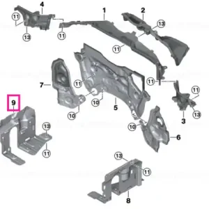 Capac ansambluri direcţie faţă dreapta 4WD - BMW Ofertă exclusivă