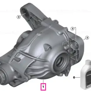 Rear-axle-drive 215LW  I=2,93 - BMW Noutate