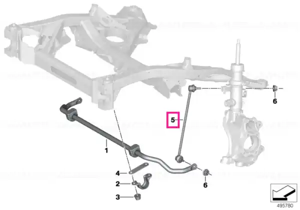 Cumpărături sigure Swing support, front, right - BMW