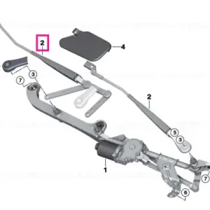 Bestseller Wiper arm, passenger's side - BMW