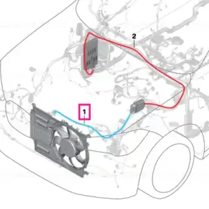 Set cabluri reparatie ventilator electric 850W - BMW Cumpărături sigure