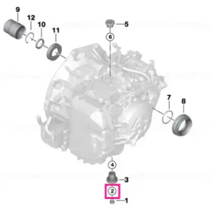 Retur ușor O-ring 1.8X6.1 - BMW