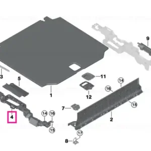 Reducere de preț Burete element lateral stânga - BMW