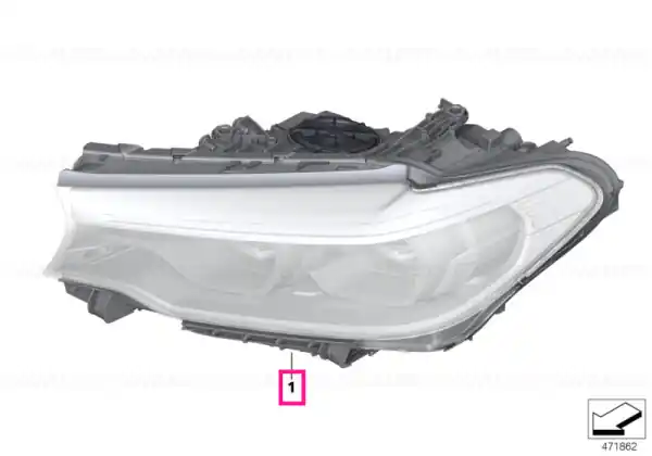 Cel mai vândut Headlight, LED, AHL, right - BMW