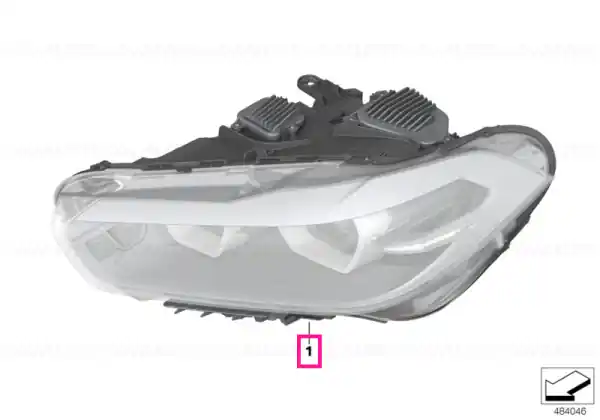 Reducere de preț Headlight, LED technology, right - BMW