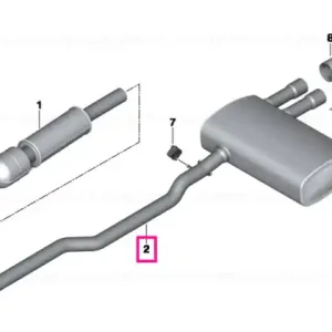 Rear silencer - BMW - Mini Premium